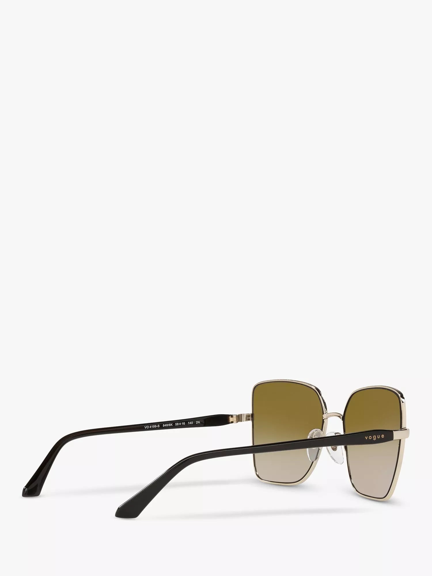 Vogue cat eye polycarbonate lens sunglasses with gradient (British brand)