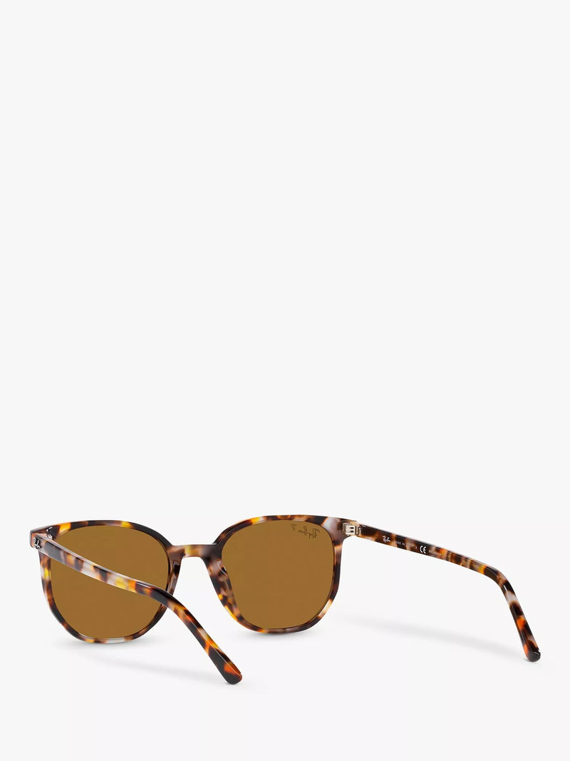 Ray-Ban RB2197 polarised sunglasses in Havana Brown, UK version