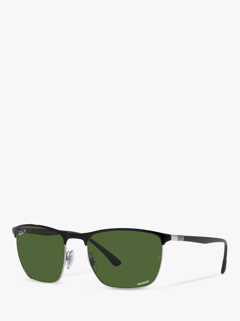 Ray-Ban square polarised sunglasses 57mm, UK version