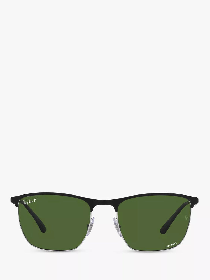 Ray-Ban square polarised sunglasses 57mm, UK version