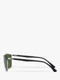 Ray-Ban square polarised sunglasses 57mm, UK version