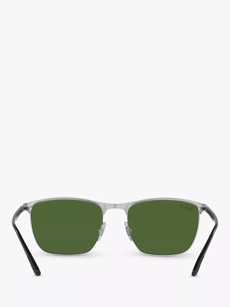 Ray-Ban square polarised sunglasses 57mm, UK version
