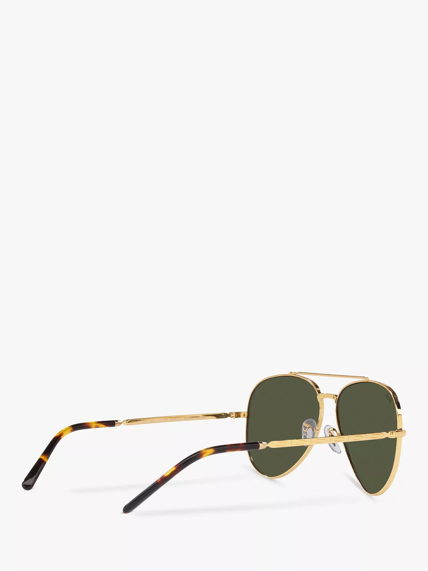 Ray-Ban aviator sunglasses RB3625 gold green 58mm, UK version