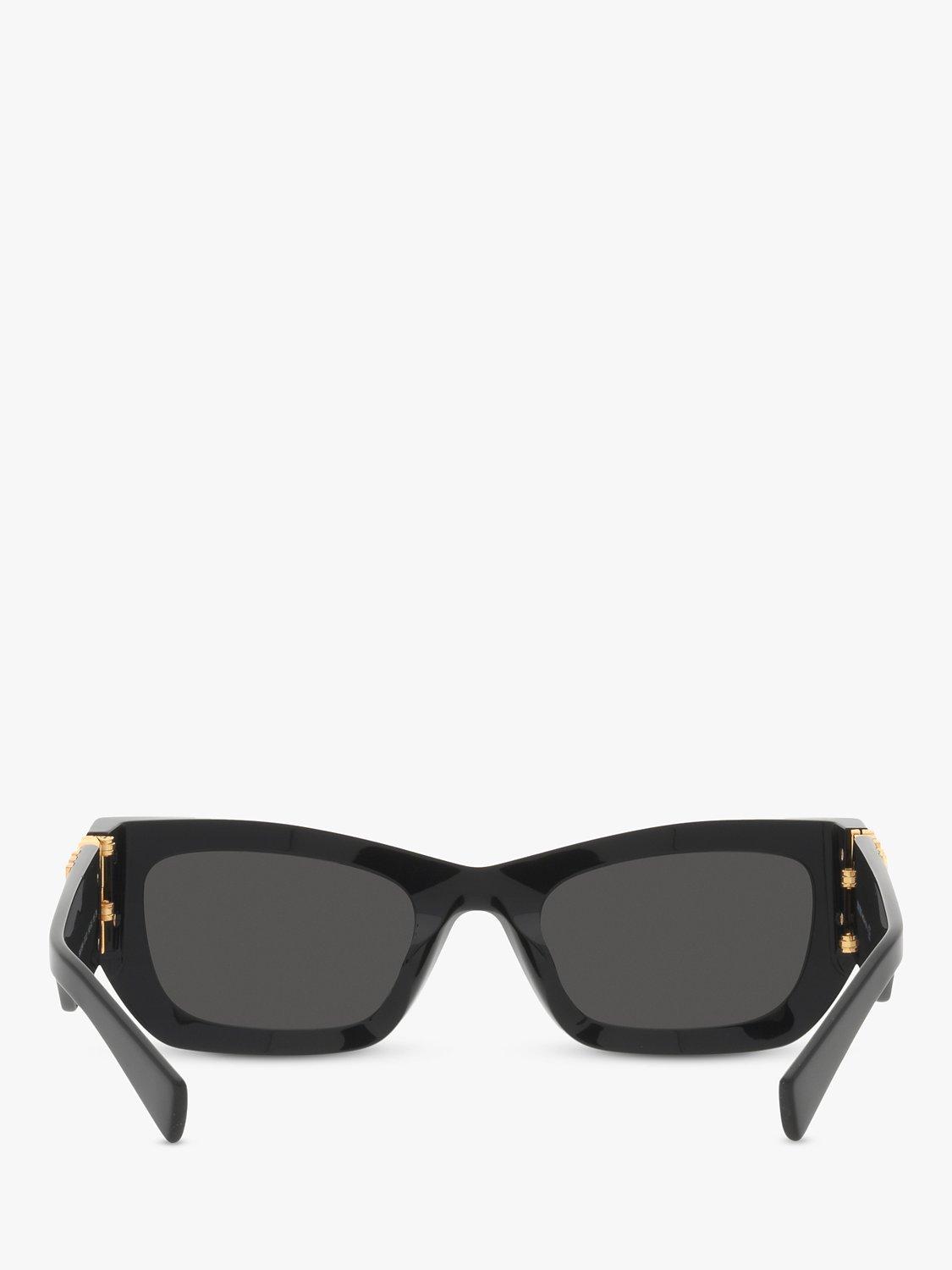 Miu Miu rectangular sunglasses black acetate frame 53mm (British brand)
