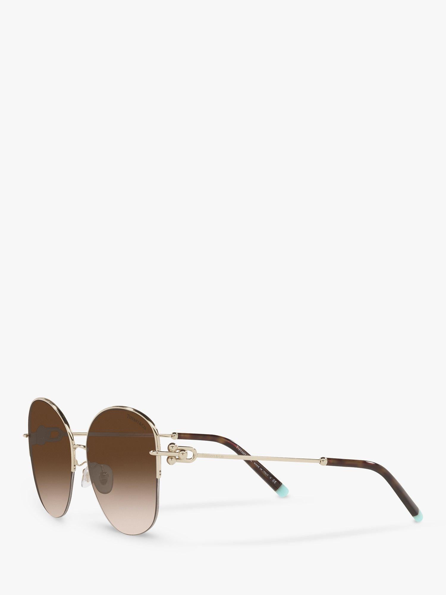 Tiffany & Co oval pillow shape sunglasses 58mm (British brand)