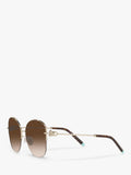 Tiffany & Co oval pillow shape sunglasses 58mm (British brand)
