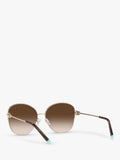Tiffany & Co oval pillow shape sunglasses 58mm (British brand)