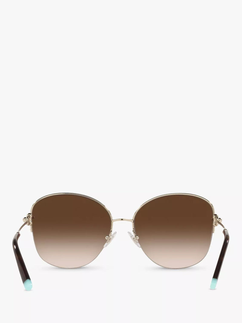 Tiffany & Co oval pillow shape sunglasses 58mm (British brand)