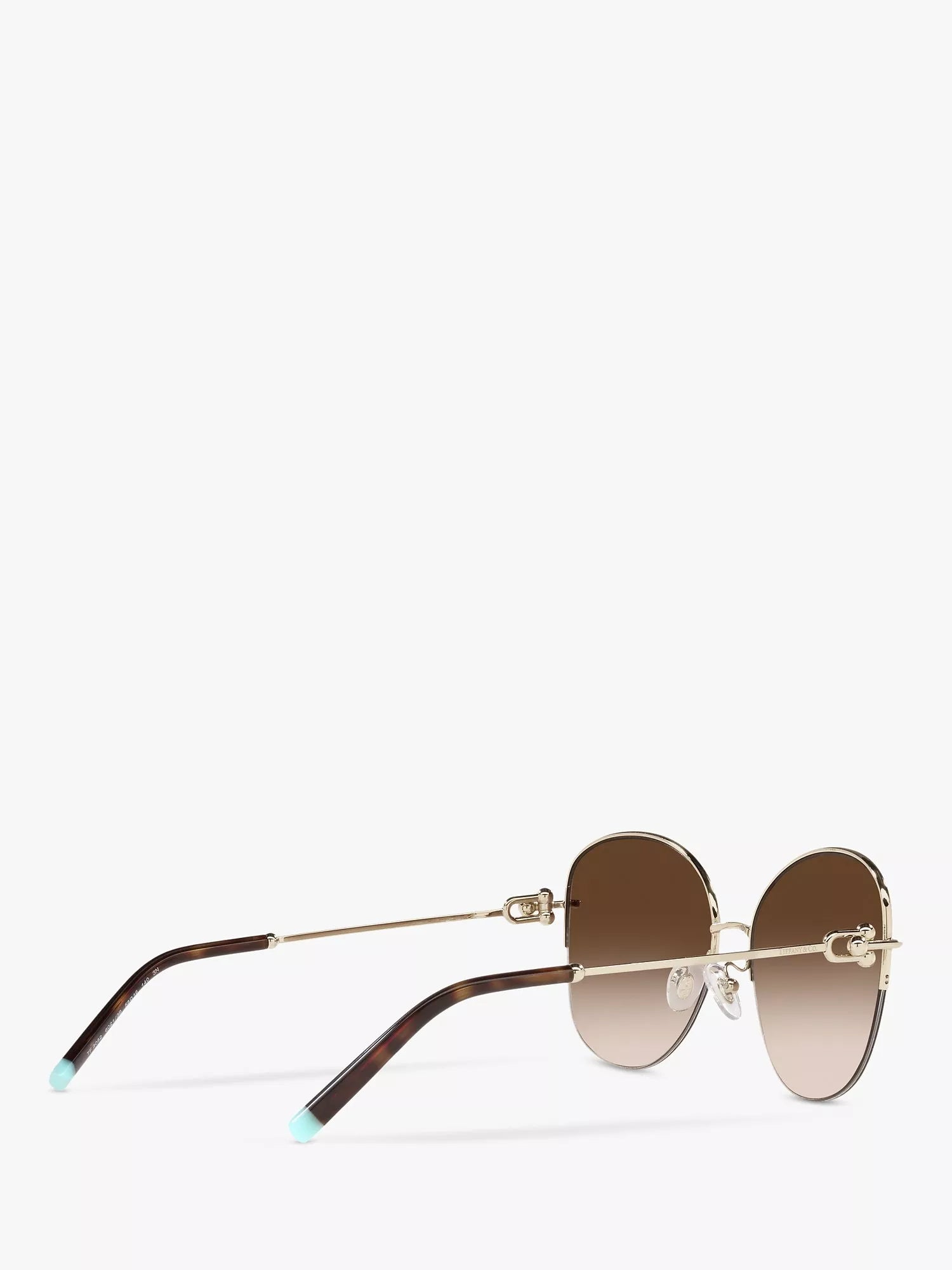 Tiffany & Co oval pillow shape sunglasses 58mm (British brand)