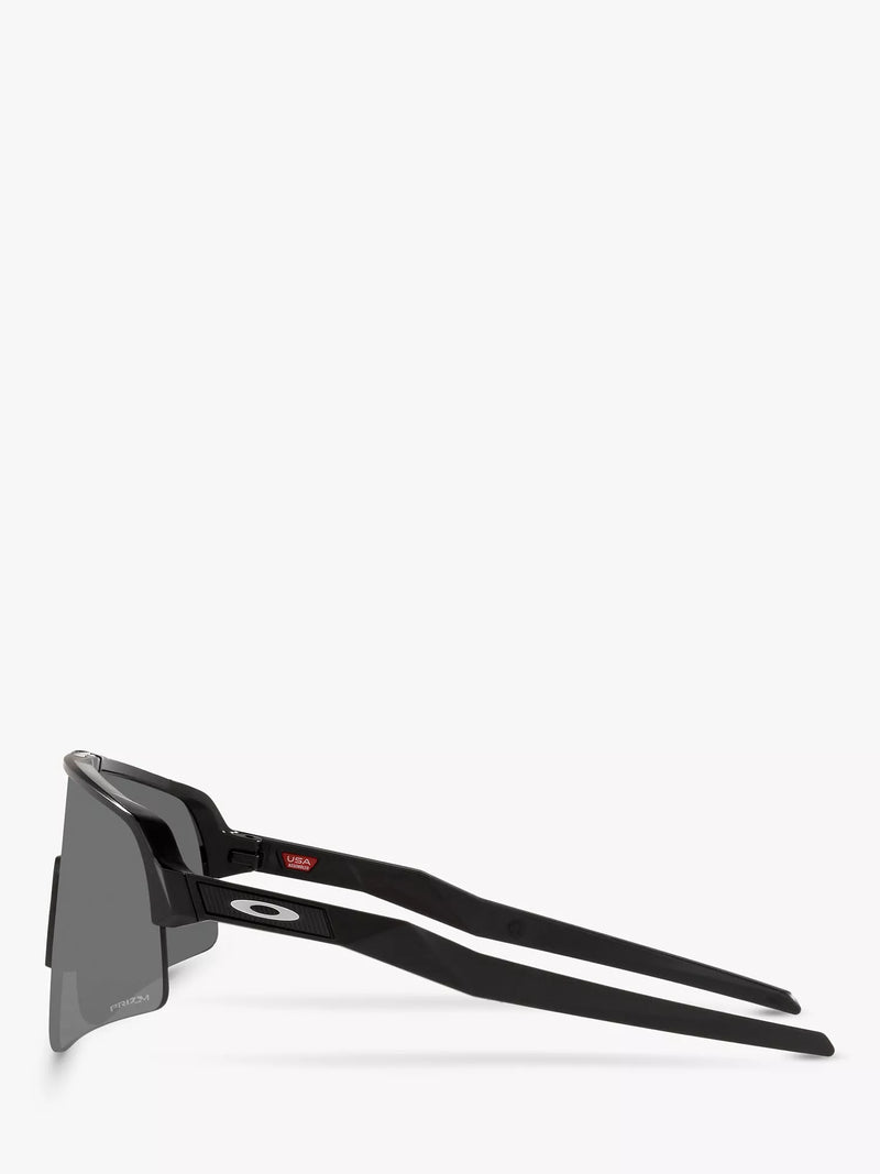 Oakley Sutro Lite Sweep Prizm rectangular sunglasses matte black grey (British brand)