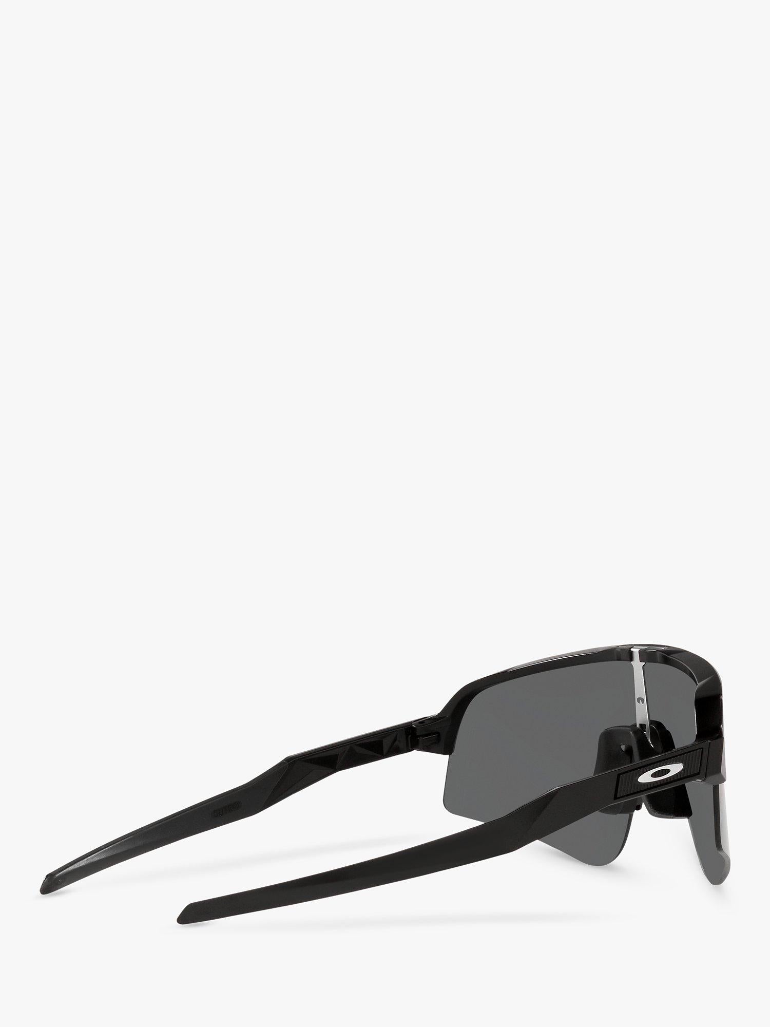 Oakley Sutro Lite Sweep Prizm rectangular sunglasses matte black grey (British brand)