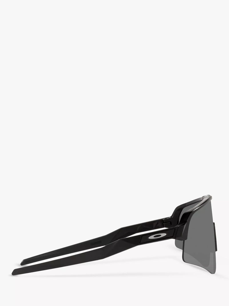 Oakley Sutro Lite Sweep Prizm rectangular sunglasses matte black grey (British brand)