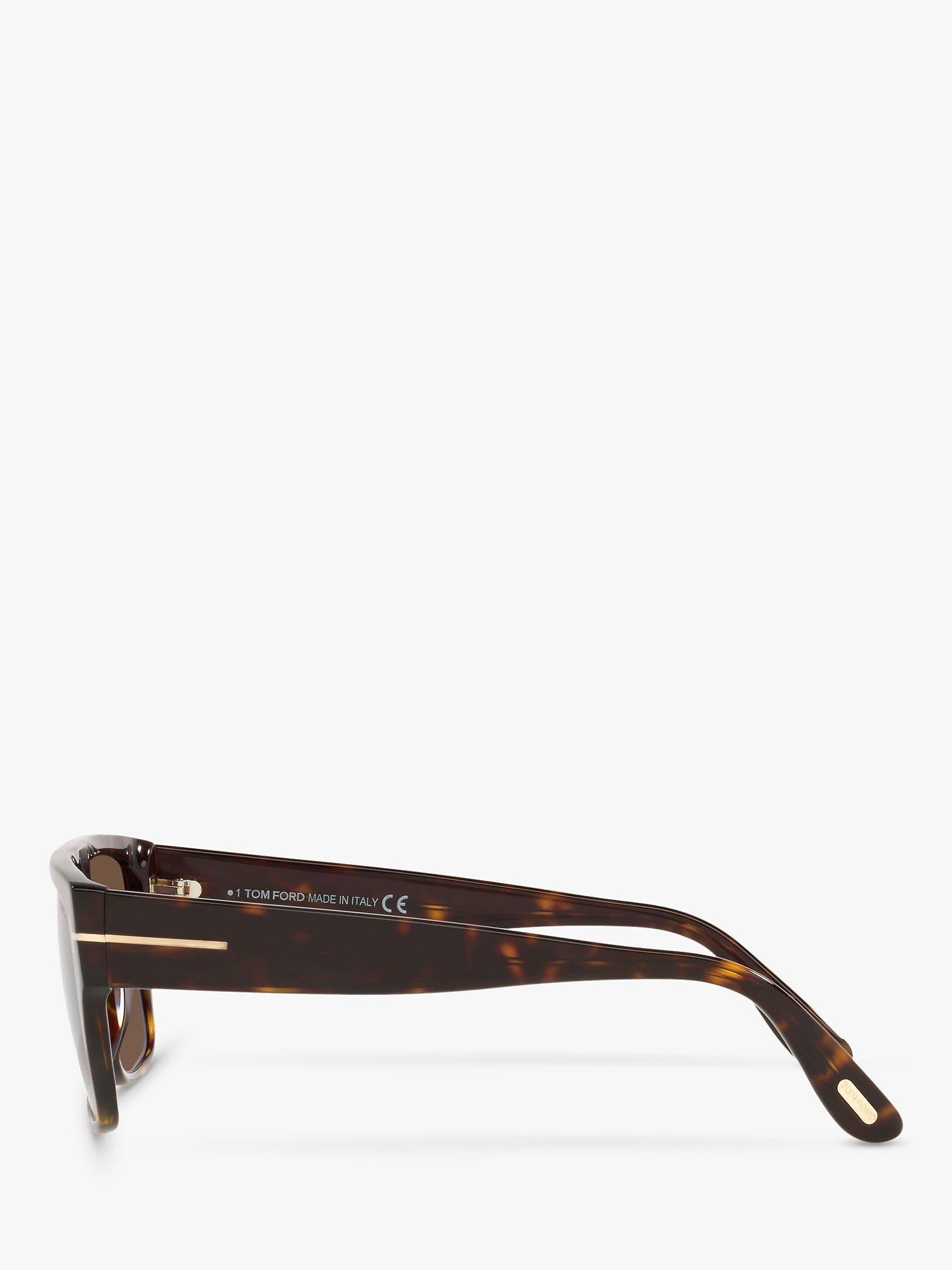 TOM FORD Dunning rectangular sunglasses 55mm lens width (British brand)