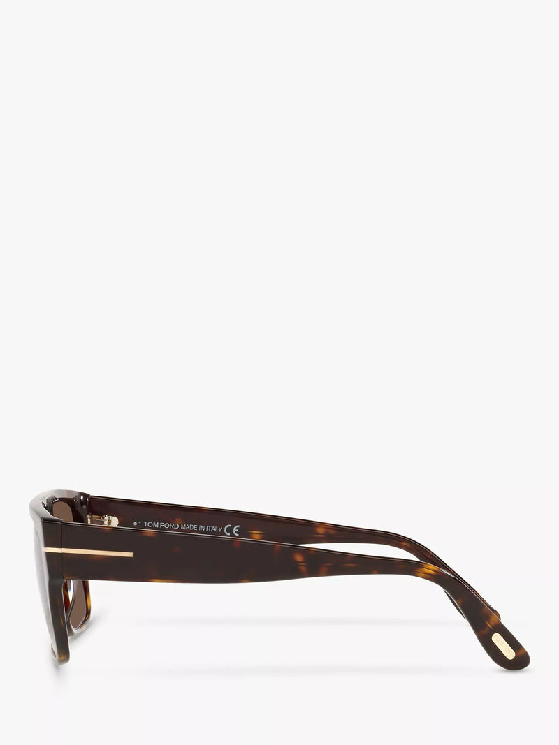 TOM FORD Dunning rectangular sunglasses 55mm lens width (British brand)