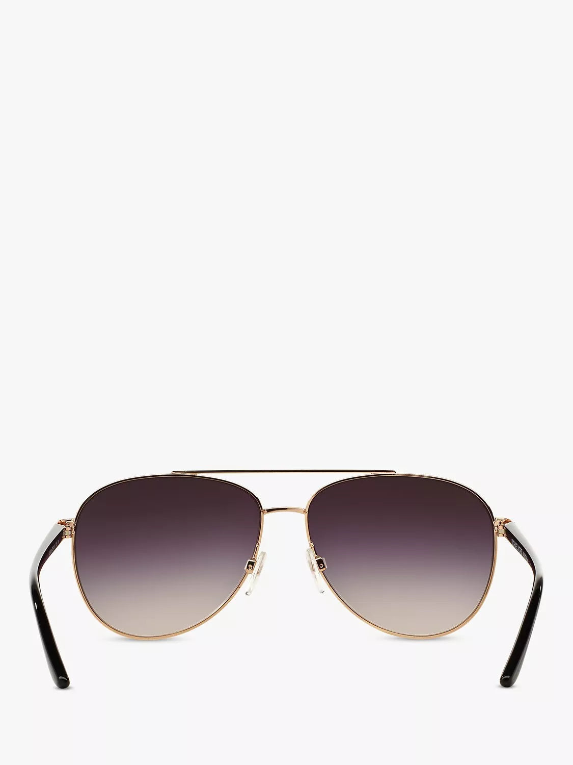 Michael Kors aviator sunglasses rose gold metal frame (British brand)