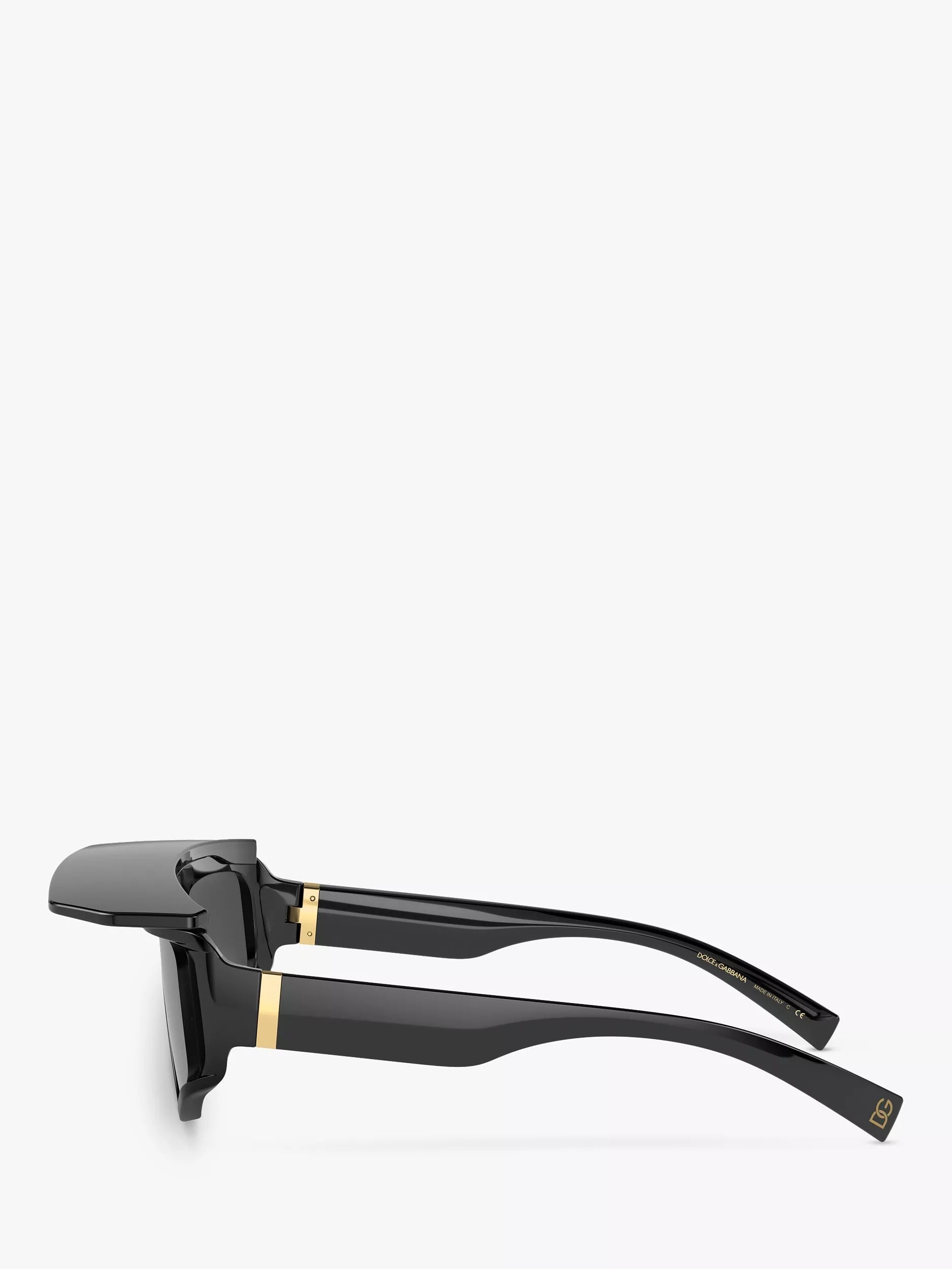 Dolce & Gabbana DG6177 rectangular sunglasses, imported from the UK