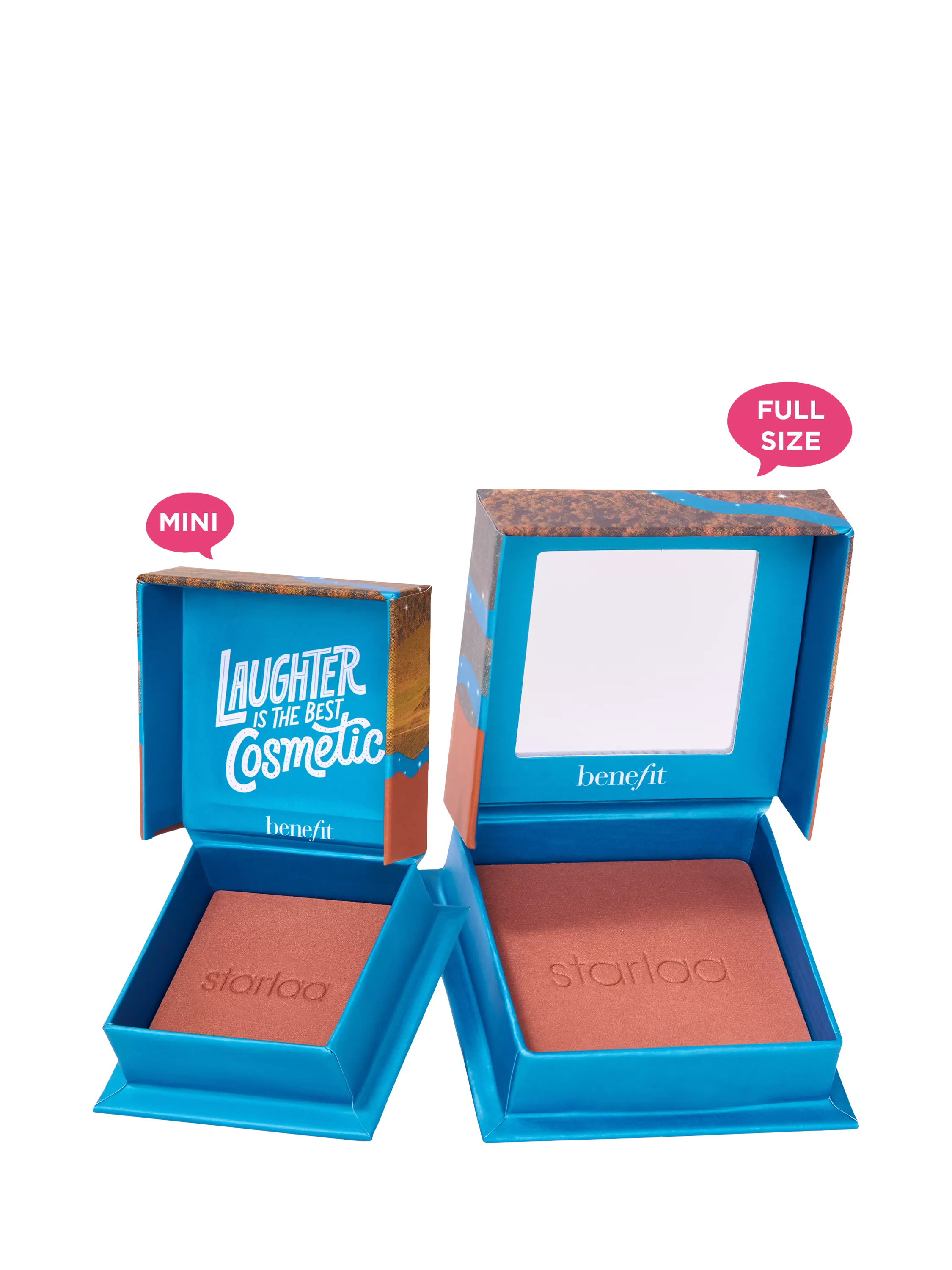 Benefit Starlaa Blush Rosy Bronze powder blush - British product