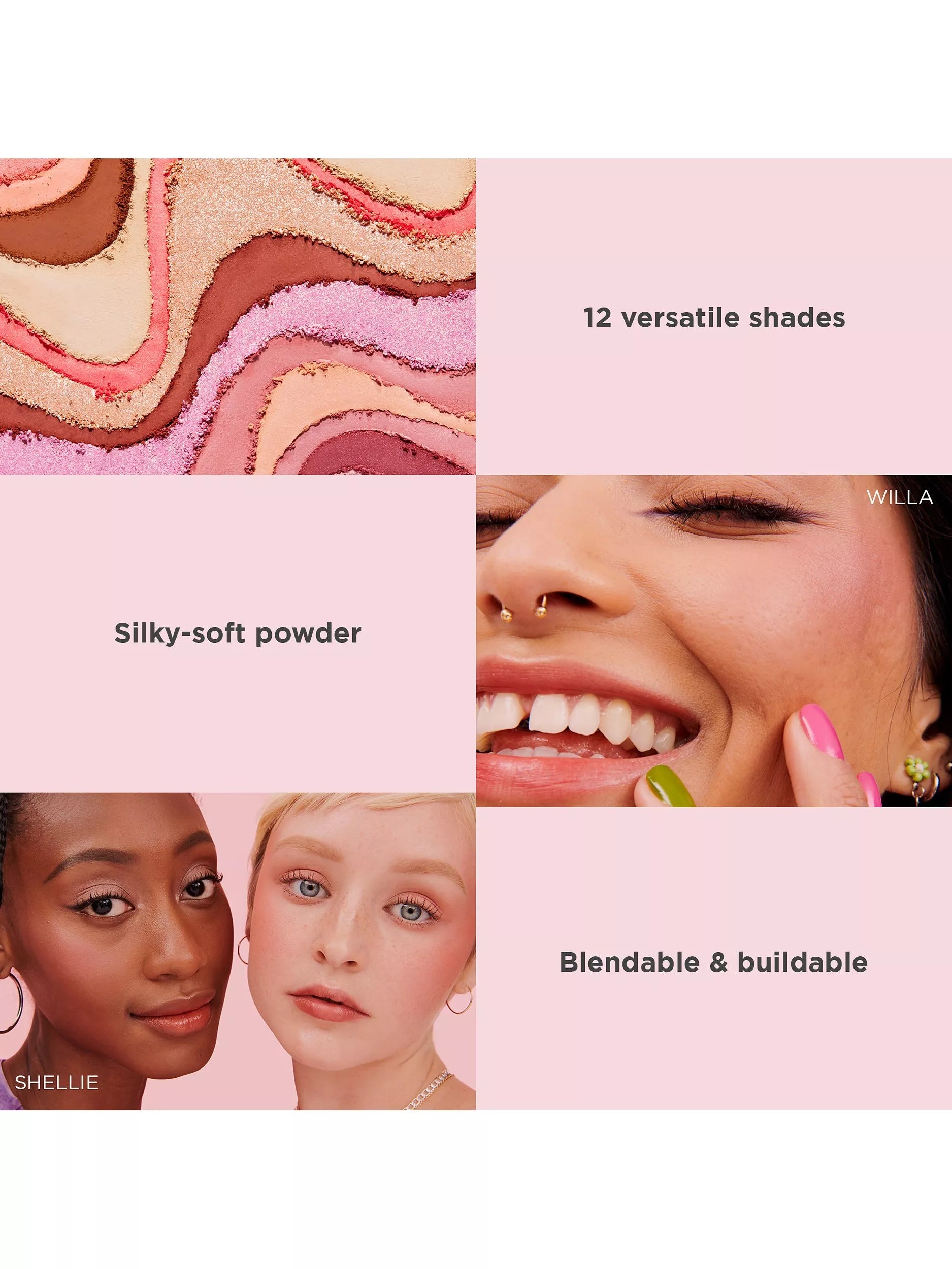 Benefit Starlaa Blush Rosy Bronze powder blush - British product