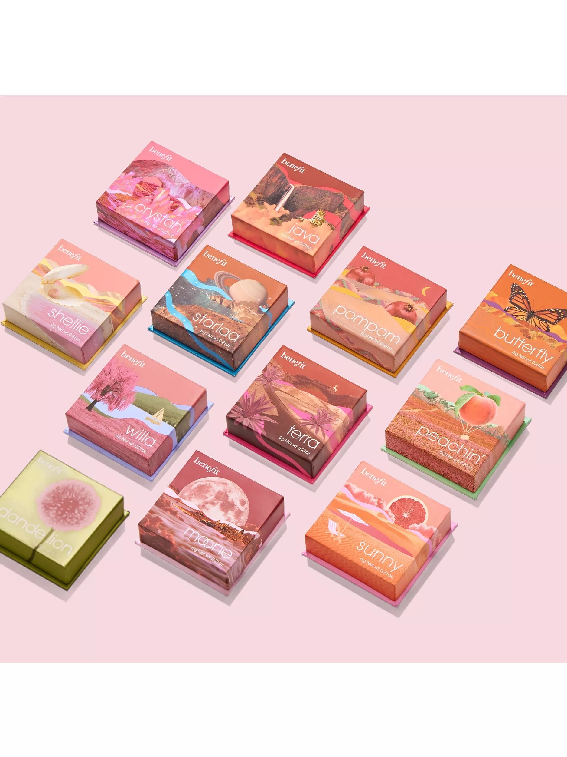 Benefit Starlaa Blush Rosy Bronze powder blush - British product
