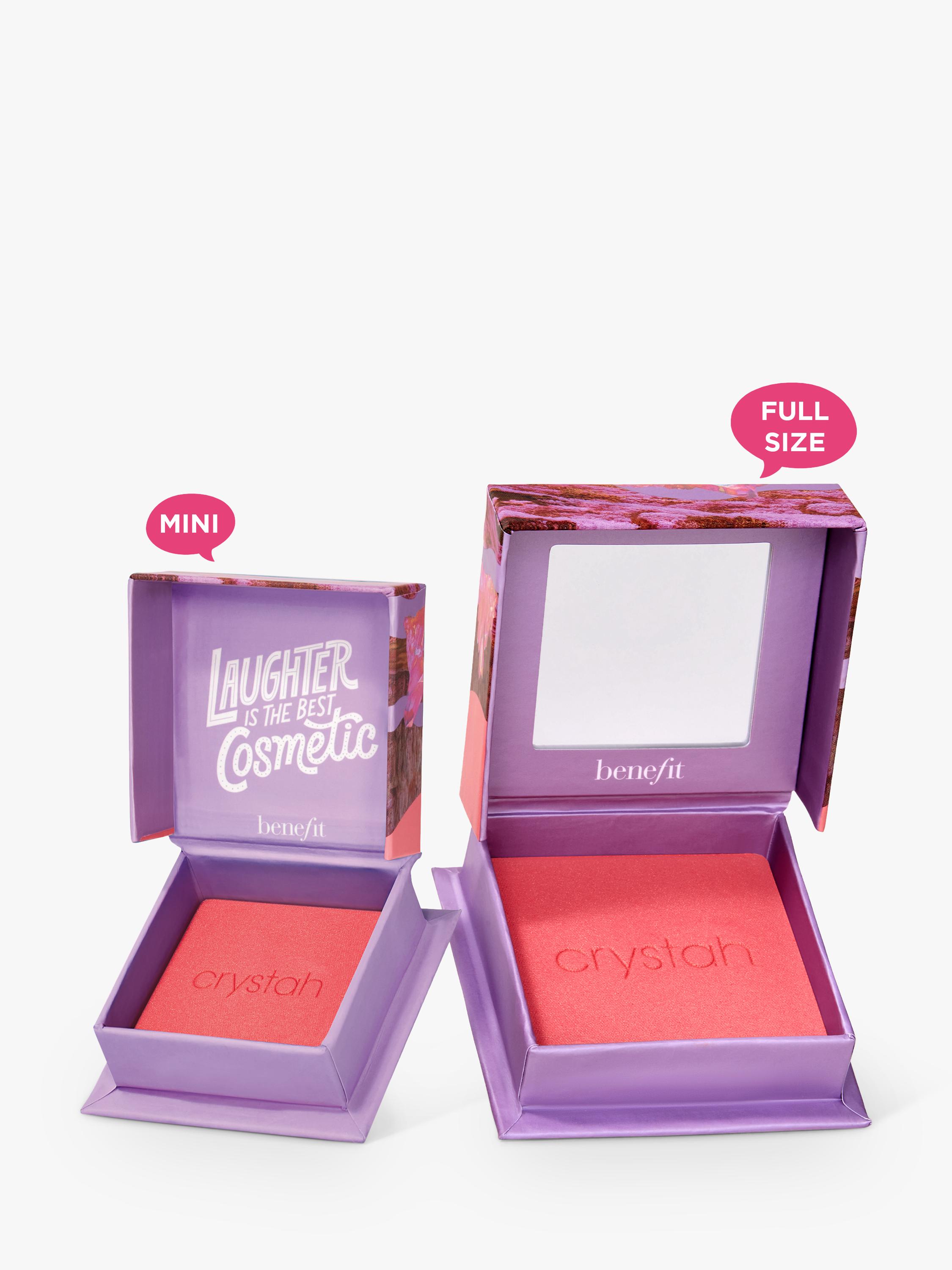 Benefit Crystah strawberry pink powder blusher mini - British product