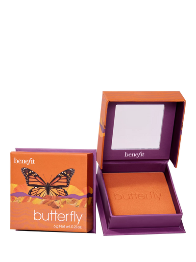 John Lewis Benefit Butterfly Blusher Golden Orange Powder Blush- Buy online at McGrocer