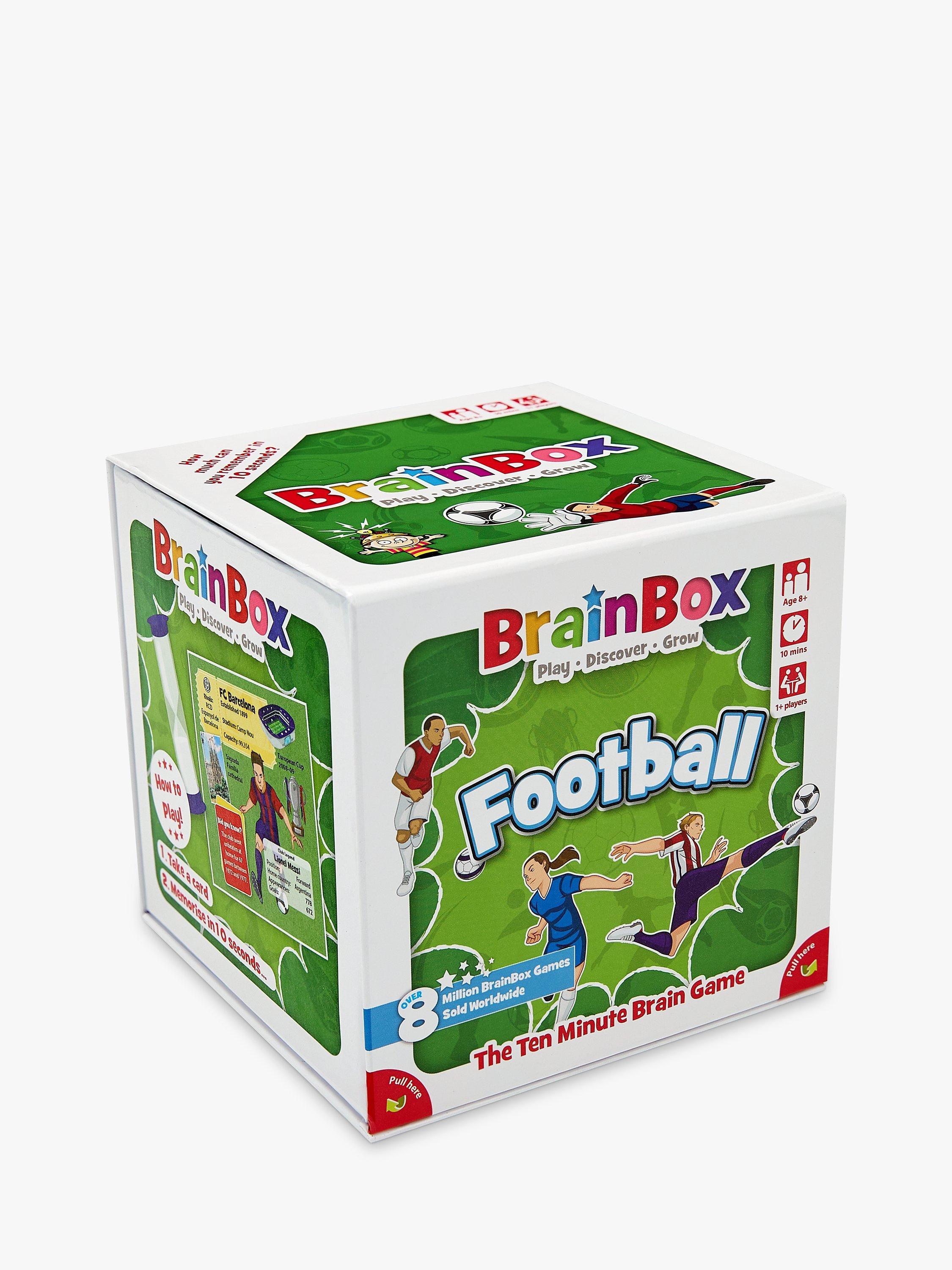 BrainBox football card memory game, UK version