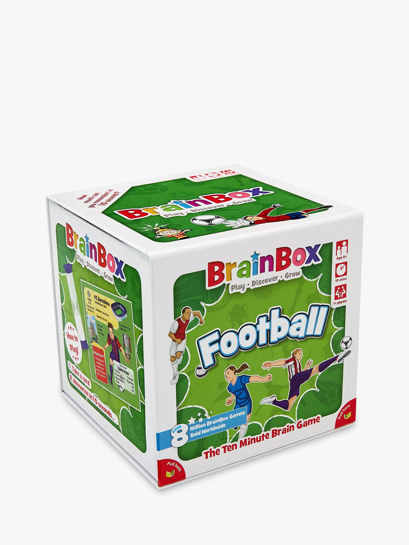 BrainBox football card memory game, UK version