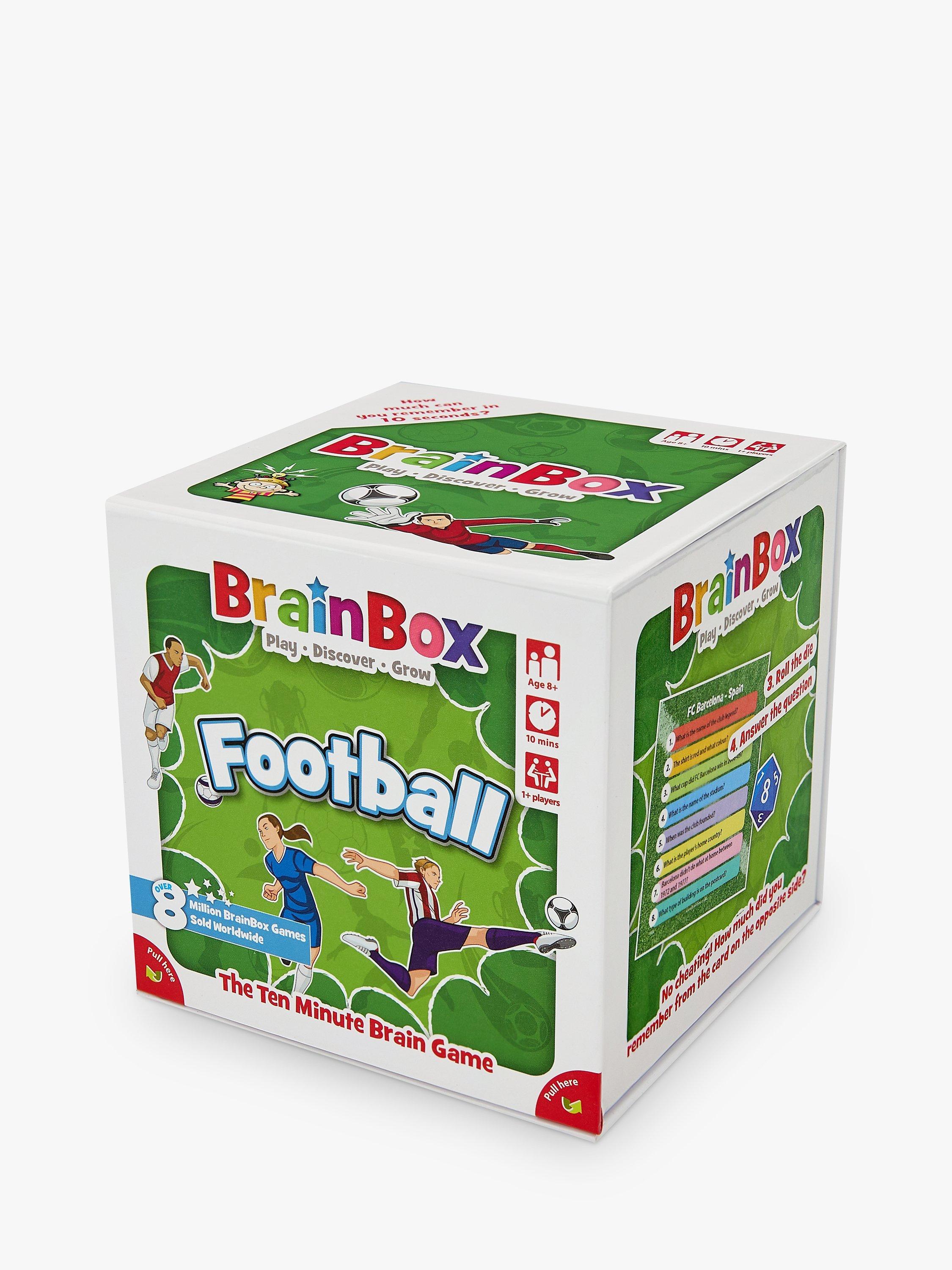 BrainBox football card memory game, UK version