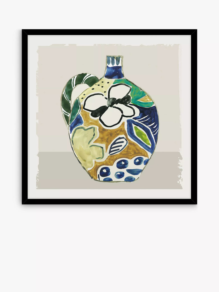 John Lewis Aimee Wilson 'Picasso Vase' Framed Print, 42 x 42cm, Multi