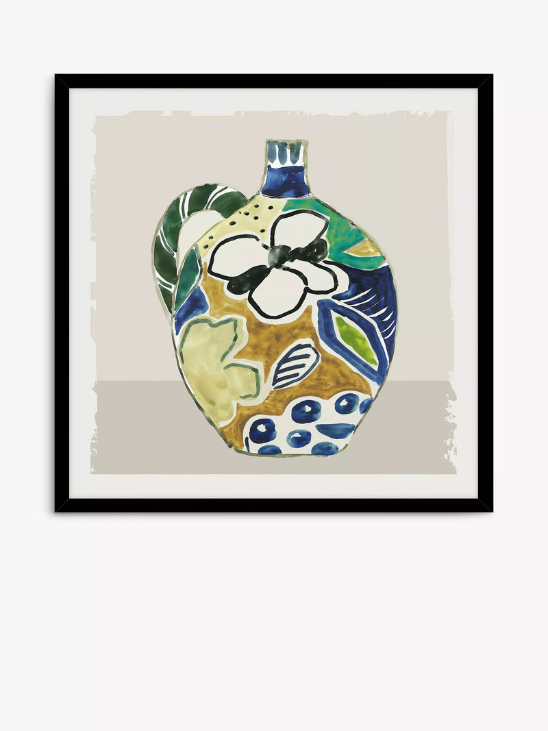 Aimee Wilson multi-color Picasso vase framed print 42x42cm, UK version