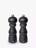 Peugeot Paris u'Select Manual Adjustable Beech Wood Salt & Pepper Mills with Pepper Jar Set, 3 Piece, Graphite