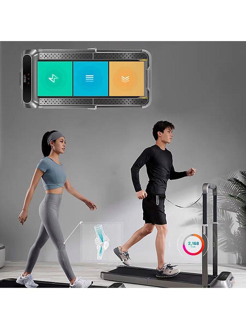 Kingsmith R2 Pro folding treadmill with storage wheels and 10km/h speed (British brand)