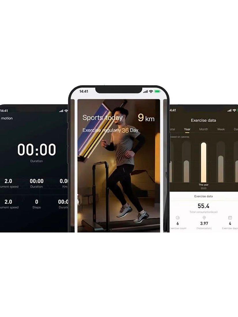 Kingsmith R2 Pro folding treadmill with storage wheels and 10km/h speed (British brand)