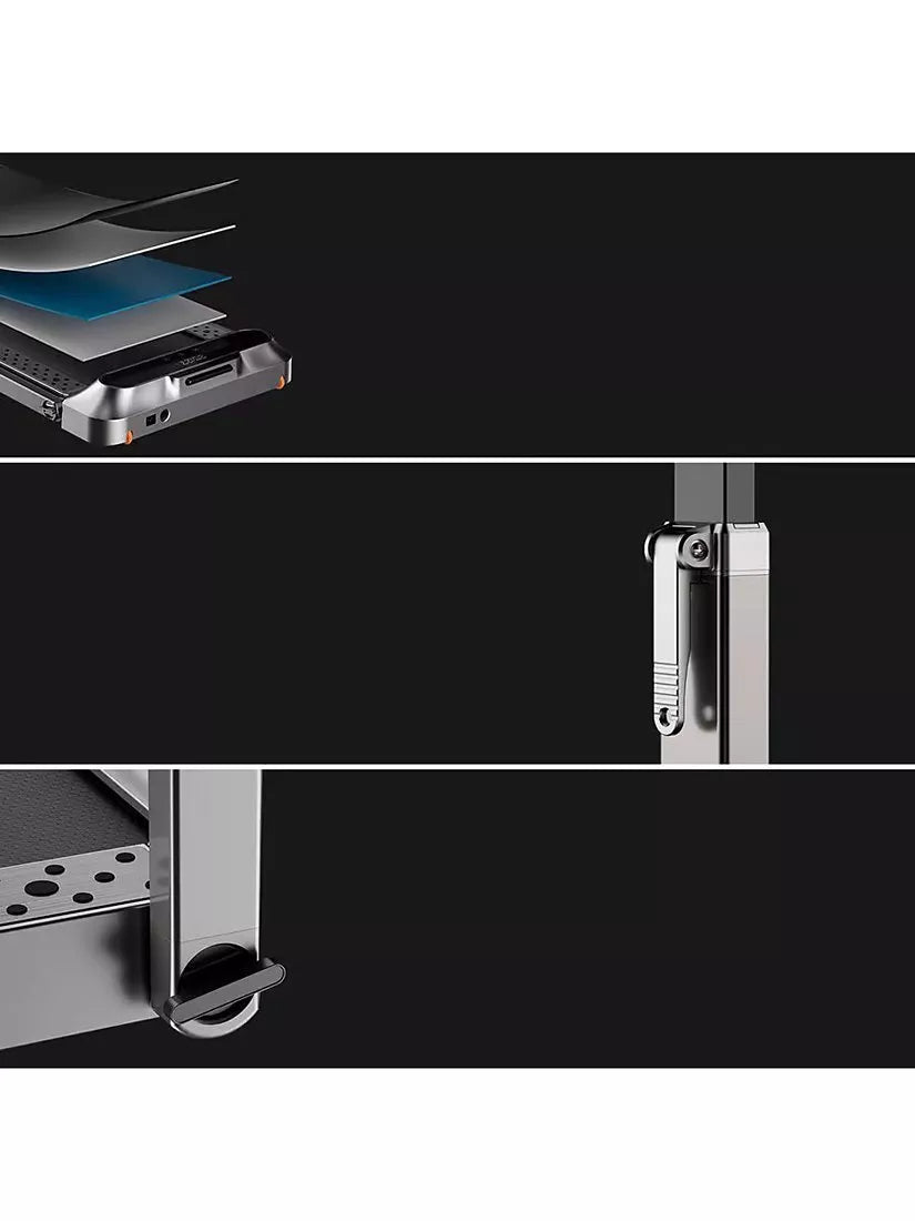 Kingsmith R2 Pro folding treadmill with storage wheels and 10km/h speed (British brand)