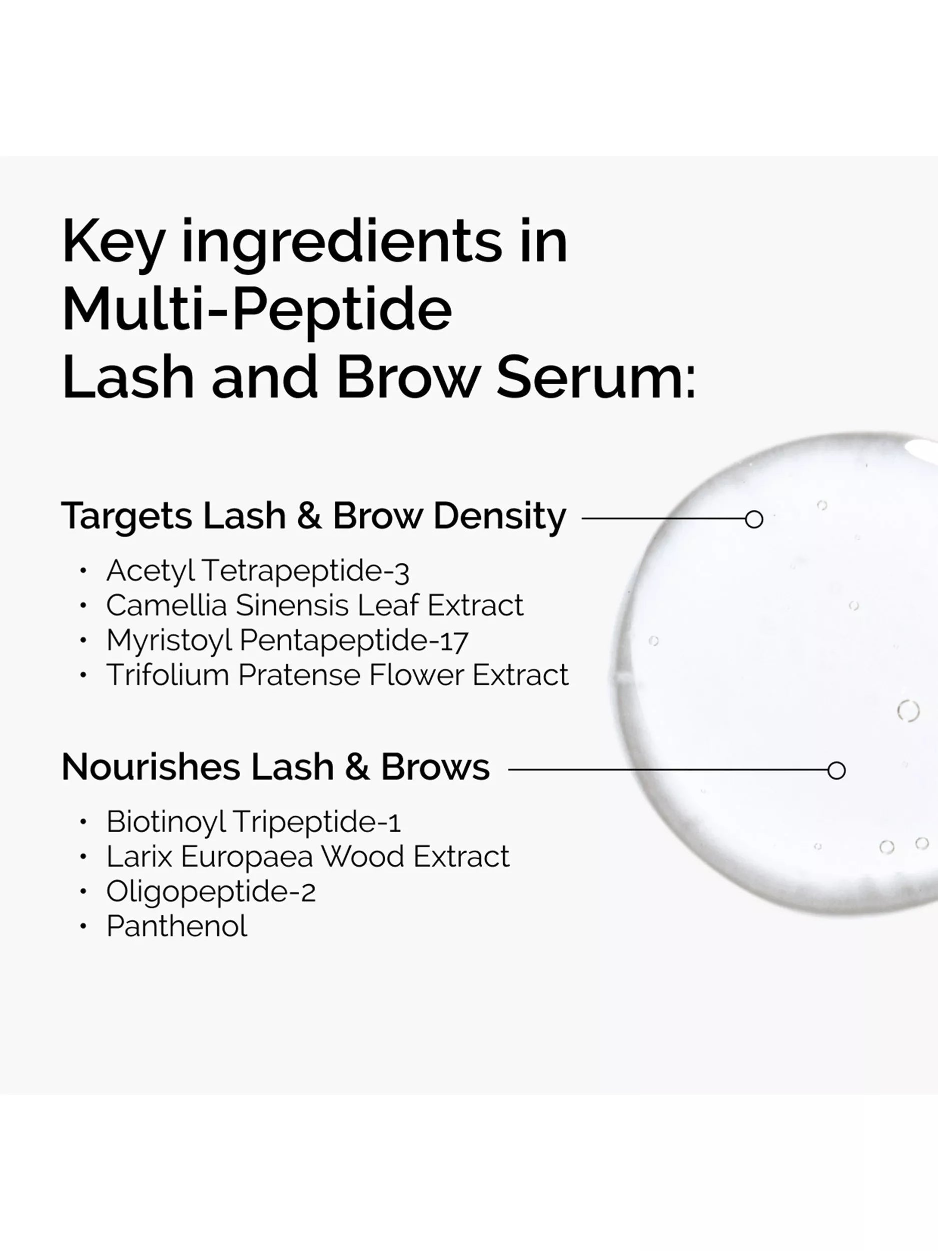 The Ordinary Lash and Brow Serum 5ml (British brand)