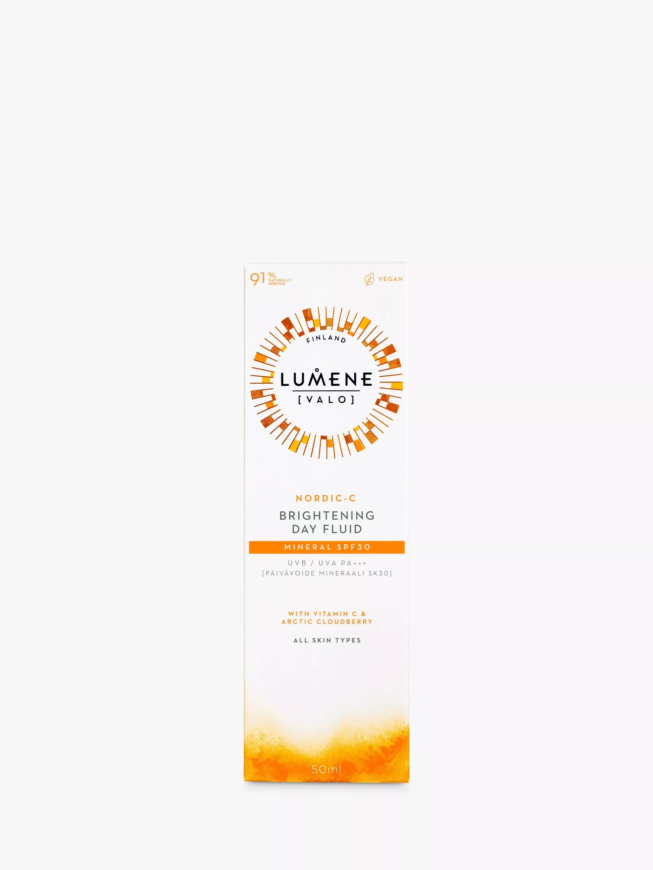 Lumene Nordic C Valo Brightening Day Fluid SPF 30 50ml, UK version
