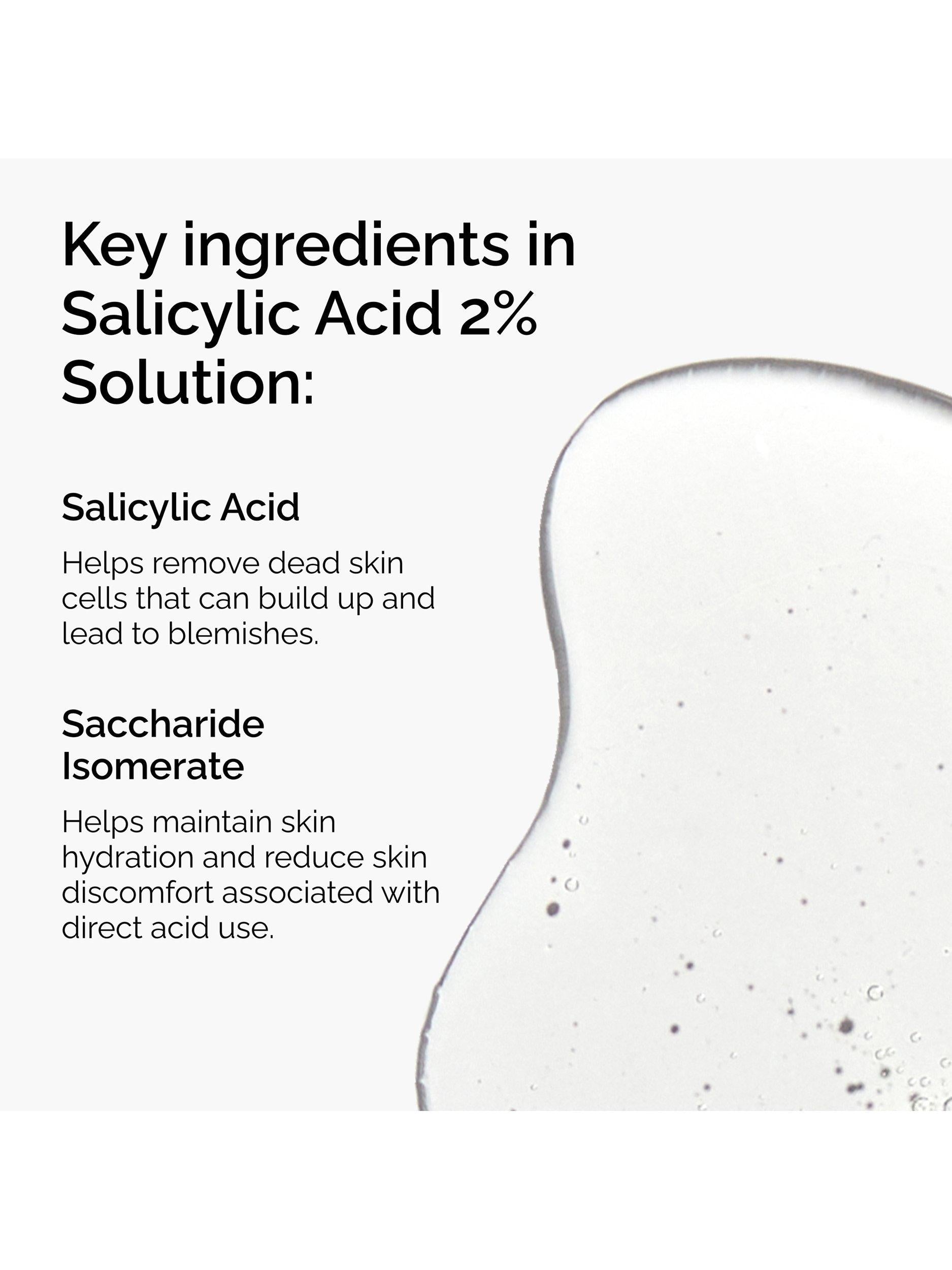 The Ordinary salicylic acid exfoliating serum 30ml, UK version