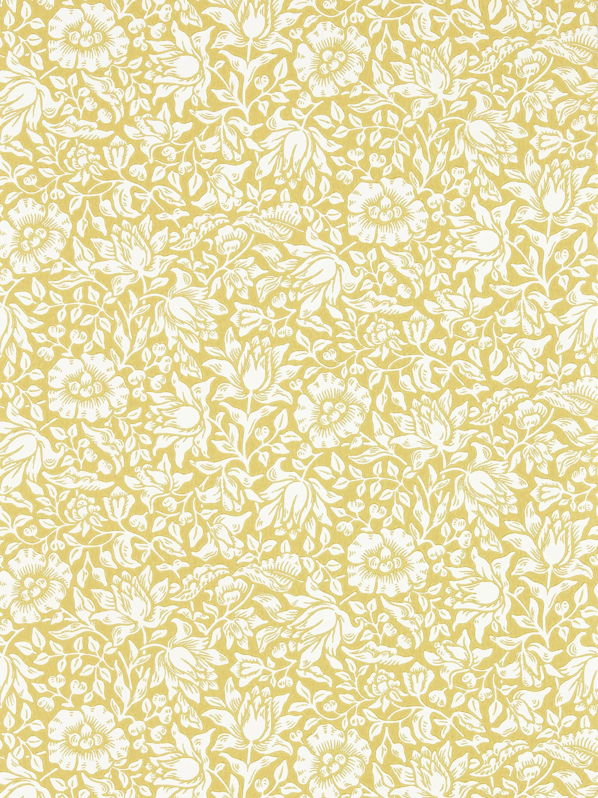 Morris & Co Mallow floral wallpaper, imported from the UK