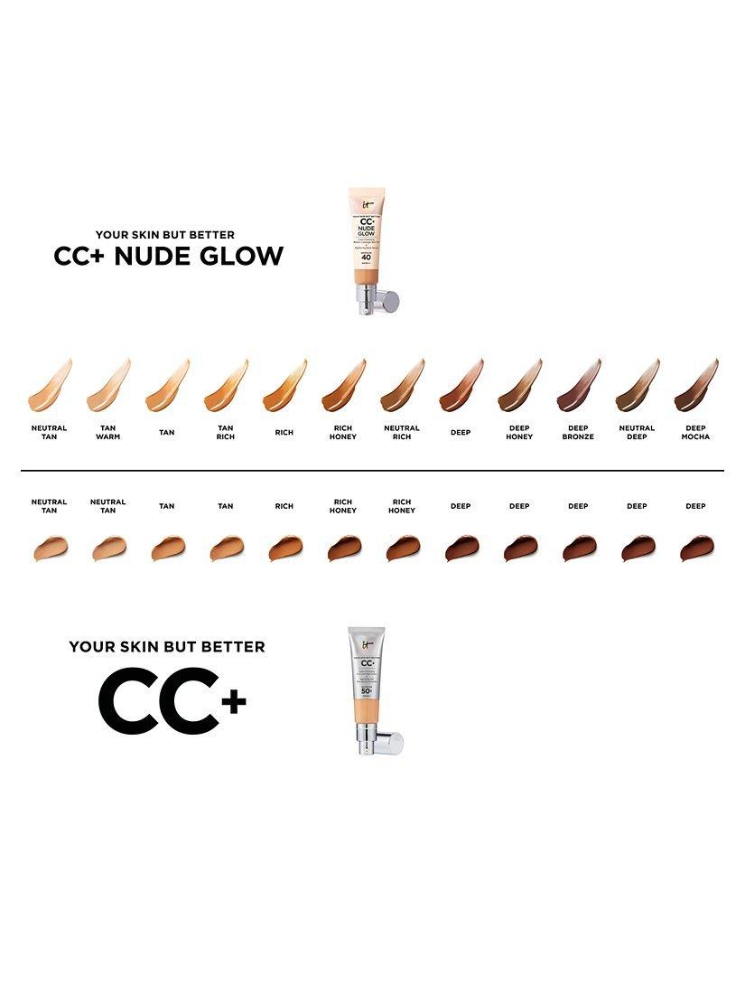 IT Cosmetics CC+ Nude Glow CC cream, UK version