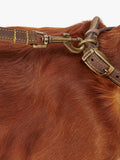 Barbour Leather Dog Lead Mid Brown - British product