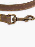 Barbour Leather Dog Lead Mid Brown - British product