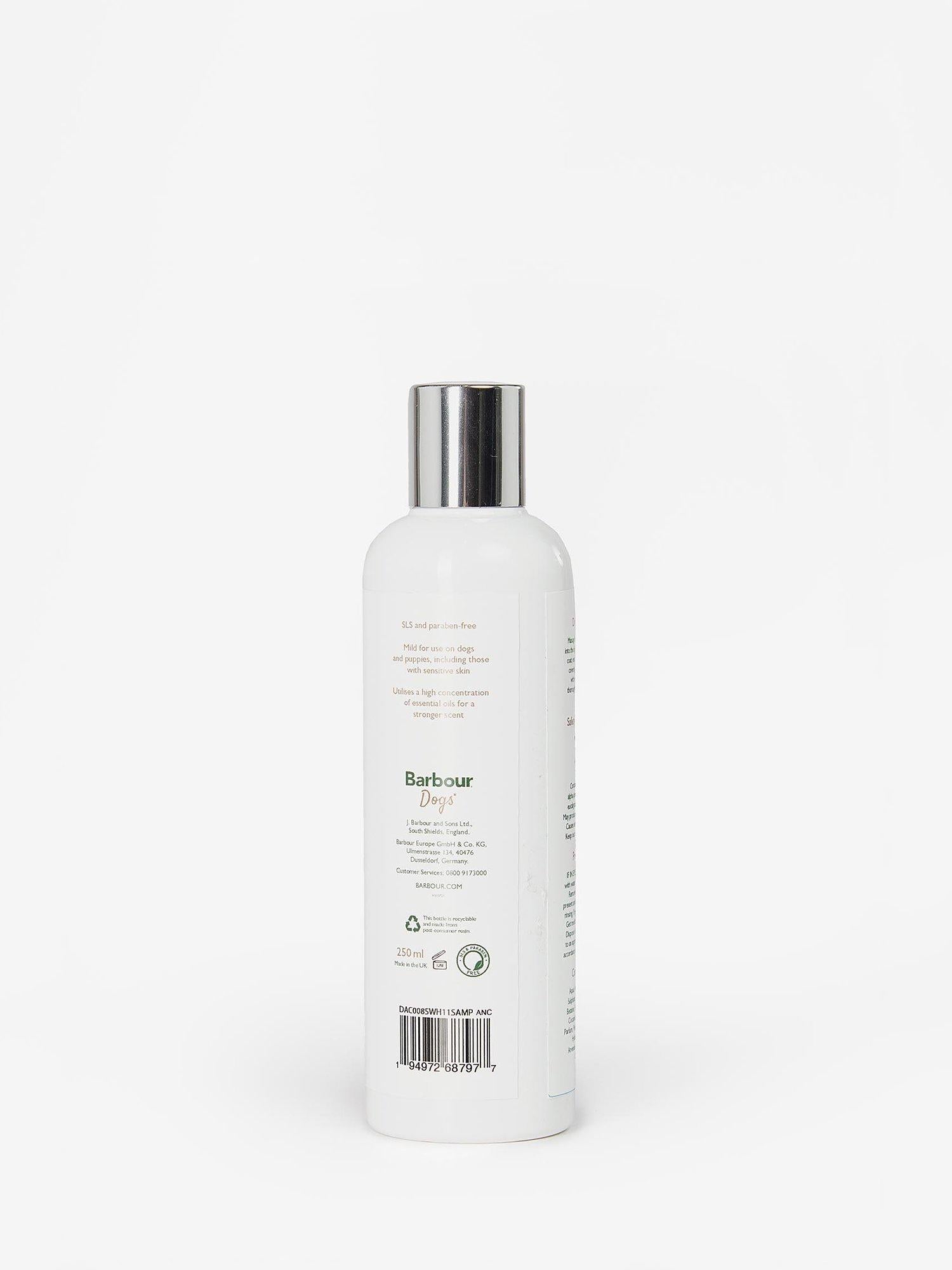 Barbour coconut dog conditioner 250ml bottle, UK version