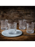 Nachtmann Ethno crystal glass tumbler set, 4 pieces 294ml each - British product