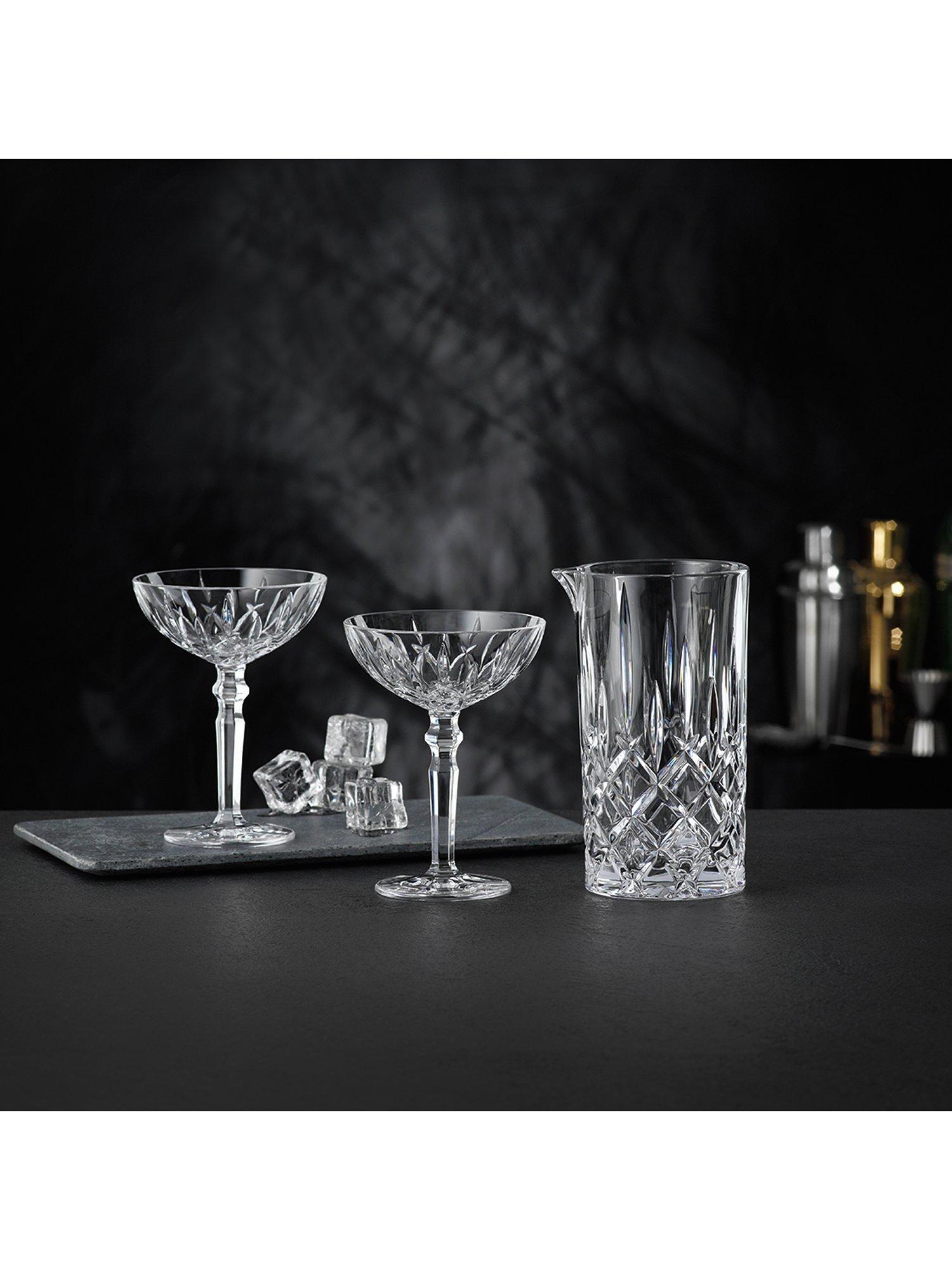 Nachtmann Noblesse 180ml cocktail glasses set of 2 - British product