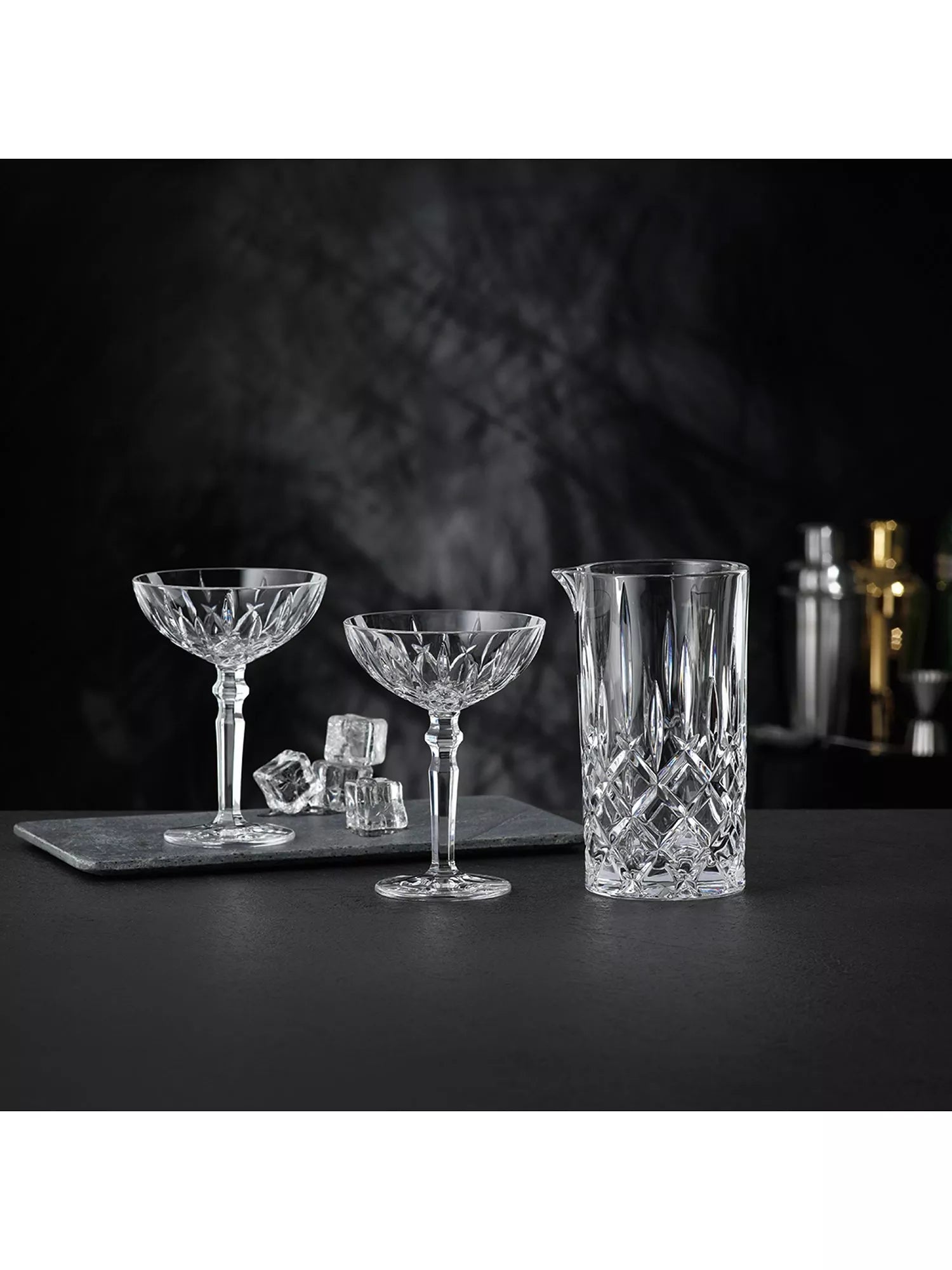 Nachtmann Noblesse 180ml cocktail glasses set of 2 - British product