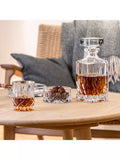 Nachtmann Noblesse whisky decanter and tumbler set 3 piece, imported from the UK