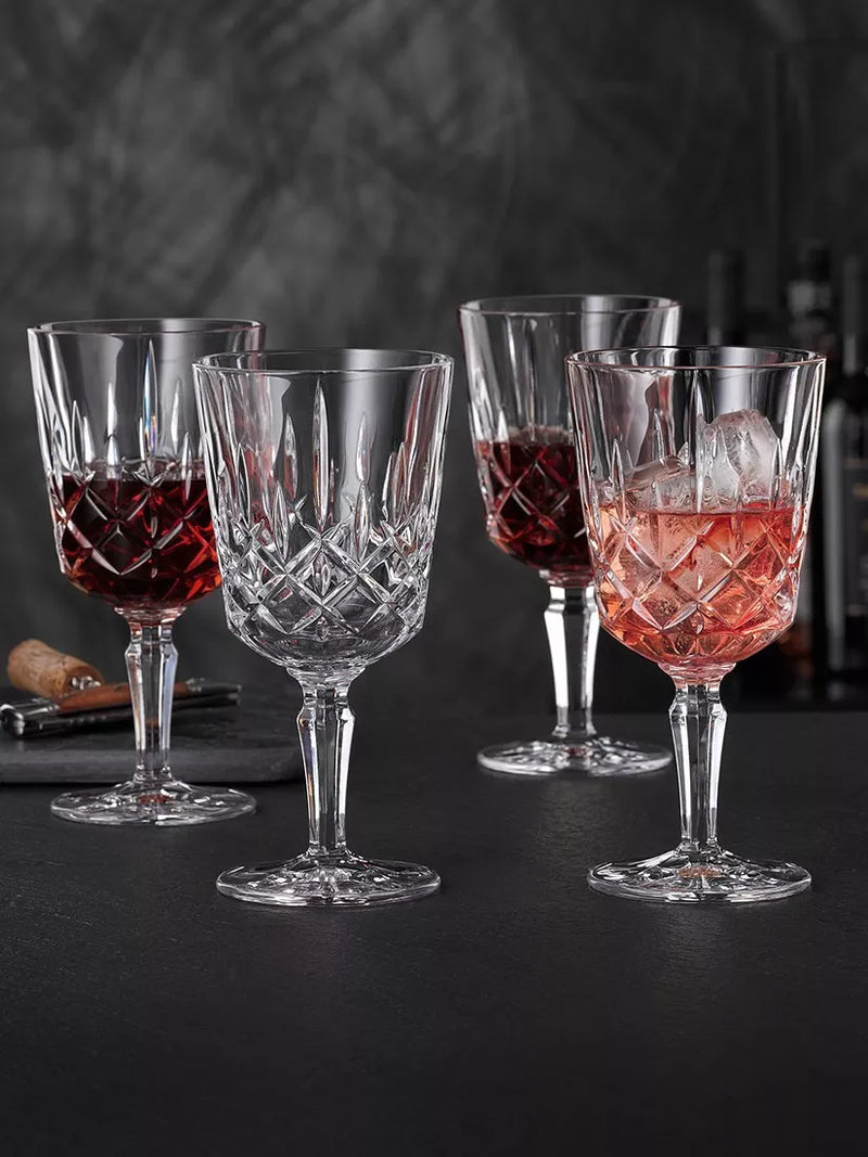 Nachtmann Noblesse crystal wine glass set 355ml (British brand)
