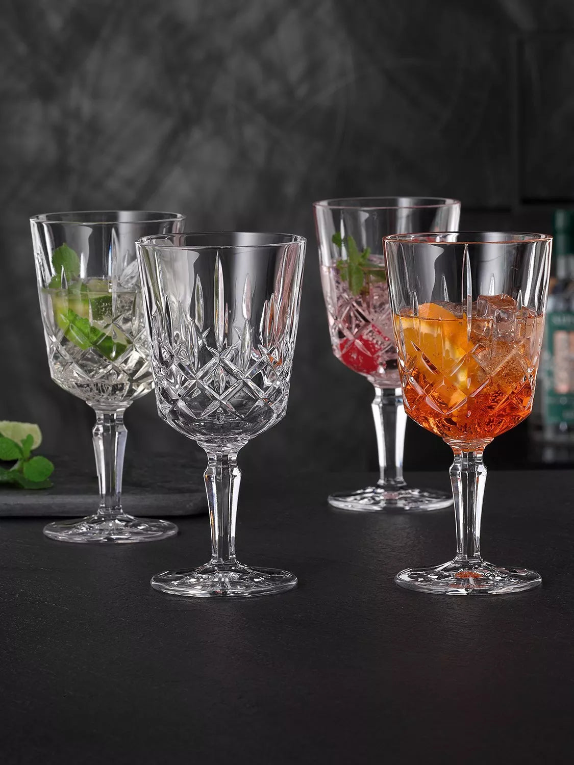 Nachtmann Noblesse crystal wine glass set 355ml (British brand)