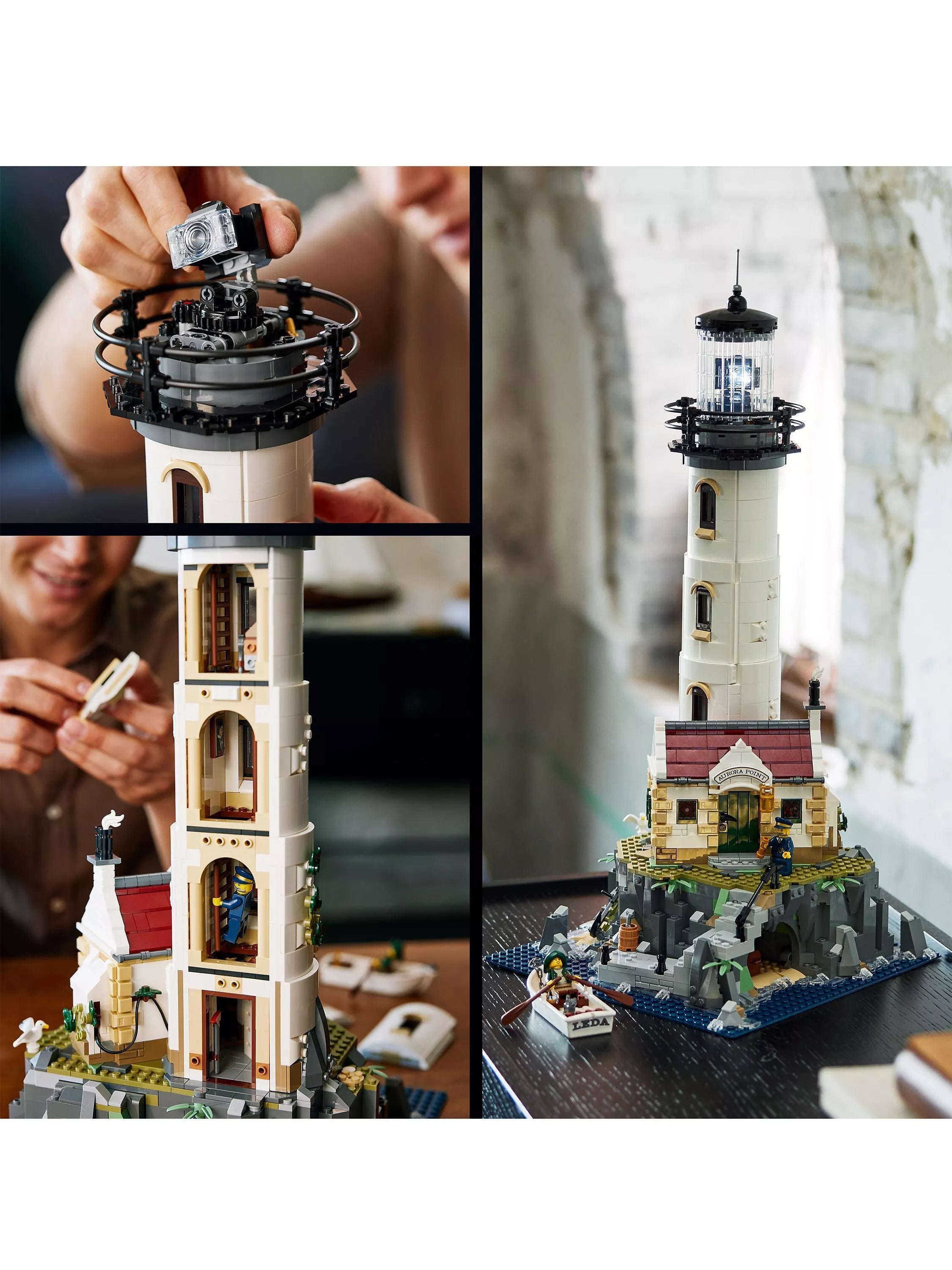LEGO Motorised Lighthouse building set 2065 pieces, UK version