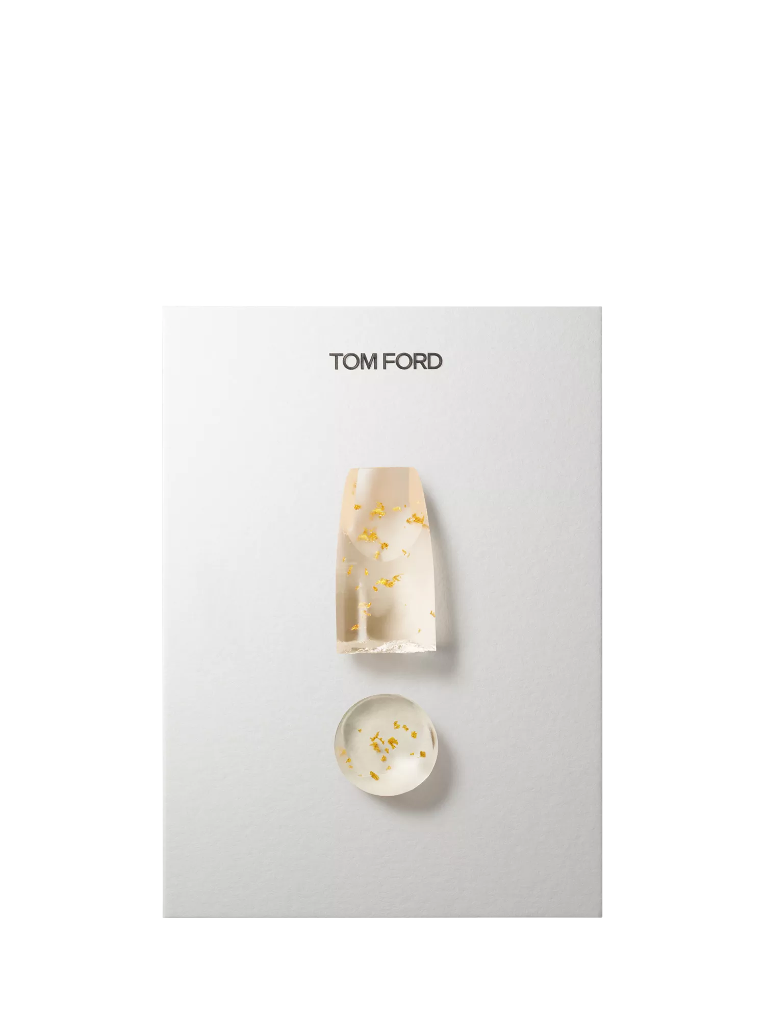 TOM FORD shade-shifting lip balm with gold-toned flecks (British brand)